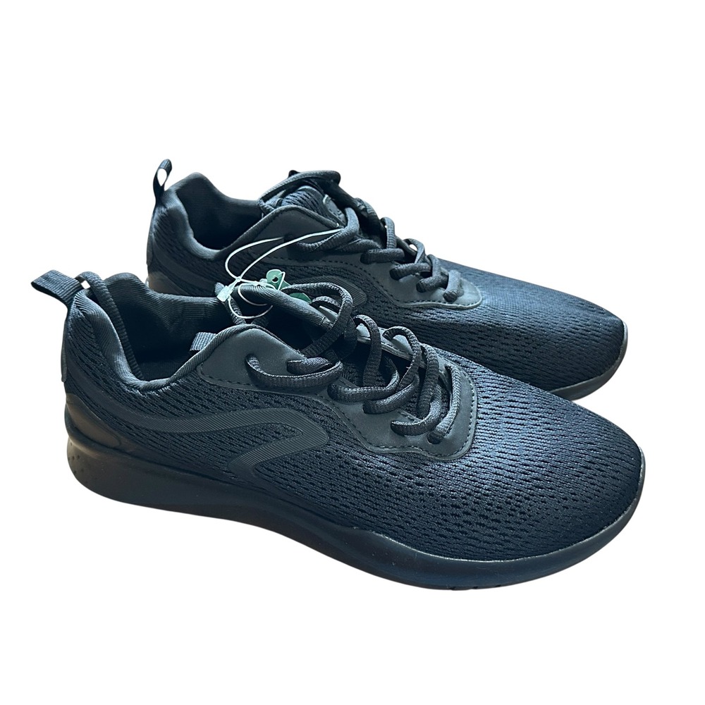 BCG Womens Memory Foam Lightweight Running Shoes Black Athletic Sneakers